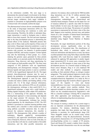 Application of Machine Learning in Drug Discovery and Development ...