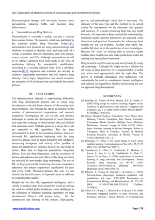 Application of Machine Learning in Drug Discovery and Development ...