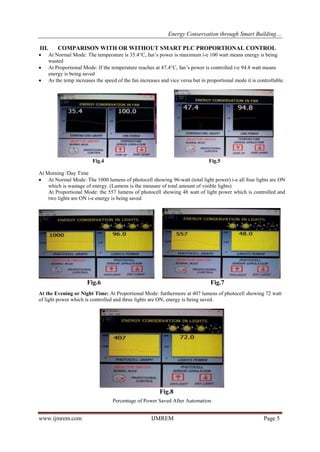 Energy Conservation through Smart Building and Smart Lighting System | PDF