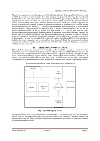 Lighting Control of a Resisdential Building Using Hybrid Occypancy ...