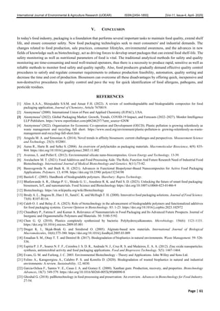 Biotechnological Innovations in Packaging and Sensors in the Food ...
