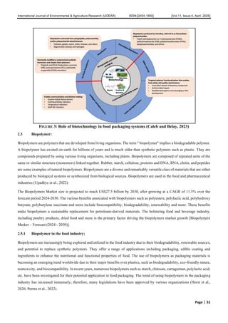 Biotechnological Innovations in Packaging and Sensors in the Food ...