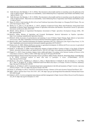 A Comparative Economic Analysis of Improved and Local Maize Seed System ...