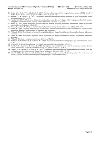 Development and Standardization of Audio-Visual Aid on Natural Farming ...