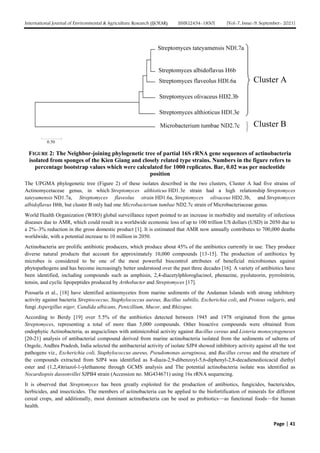 Testing the ability against Bacillus cereus of actinobacteria strains ...