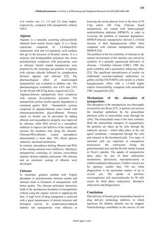 Nanotechnology based Oral Delivery of Insulin – A Retrospect | PDF