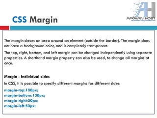 CSS_Day_Three (W3schools) | PPT