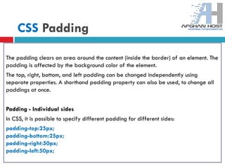 CSS_Day_Three (W3schools) | PPTX