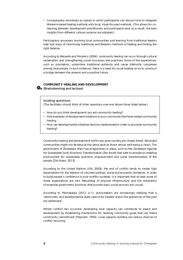 steps considered in developing