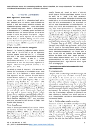 Inbreeding depression, reproductive trends, and biological variation in ...