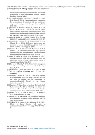 Inbreeding depression, reproductive trends, and biological variation in ...