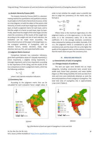 The Evaluation of Land Use Evolution and Ecological Sensitivity of ...