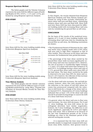 EFFECT OF SHEAR WALL AREA ON SEISMIC BEHAVIOR OF MULTI STORIED ...