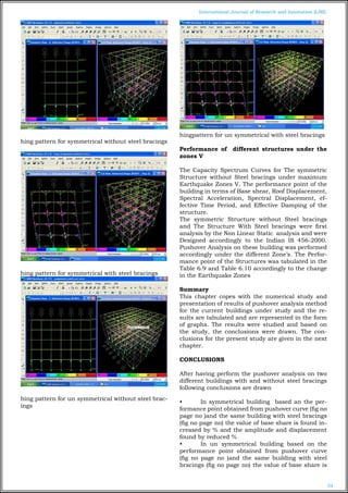 DESIGN AND ANALYSIS OF MULTI STORIED STRUCTURES USING STATIC NON LINEAR ...