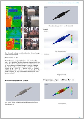 DESIGN AND ANALYSIS OF MULTI- STAGE STEAM TURBINE BLADE AND SHAFT ...