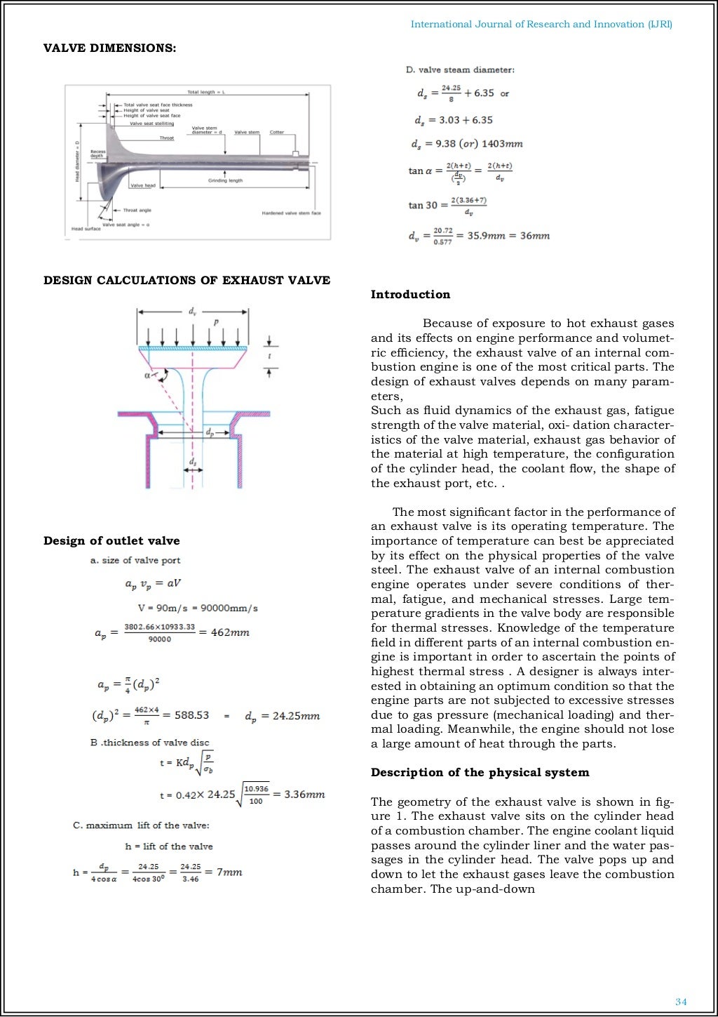 FAILURE ANALYSIS OF IC ENGINE VALVES BY USING FEA