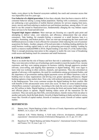 REVOLUTION OF DIGITAL FINANCE IN INDIA – TRENDS &CHALLENGES | PDF