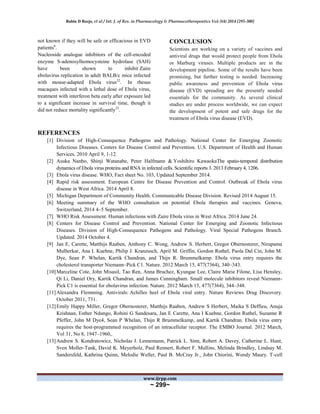 Ebola virus disease - A comprehensive review | PDF