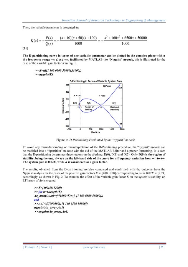 Advanced Stability Analysis of Control Systems with Variable Parameters ...
