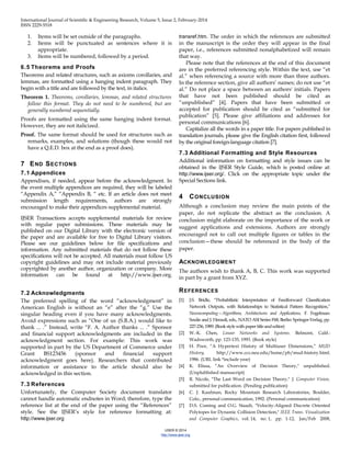 IJSER Template (International Journal of Scientific & Engineering Research- ijser.org)