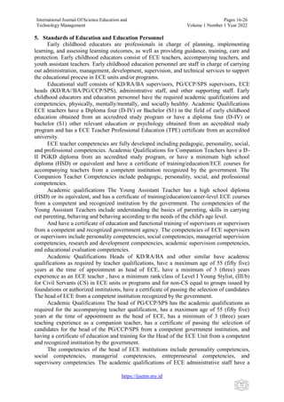 Comprehensive Analysis of Learning Management in Early Childhood ...