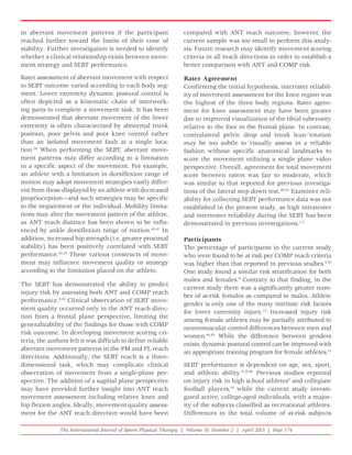 SEBT and Low back pain | PDF