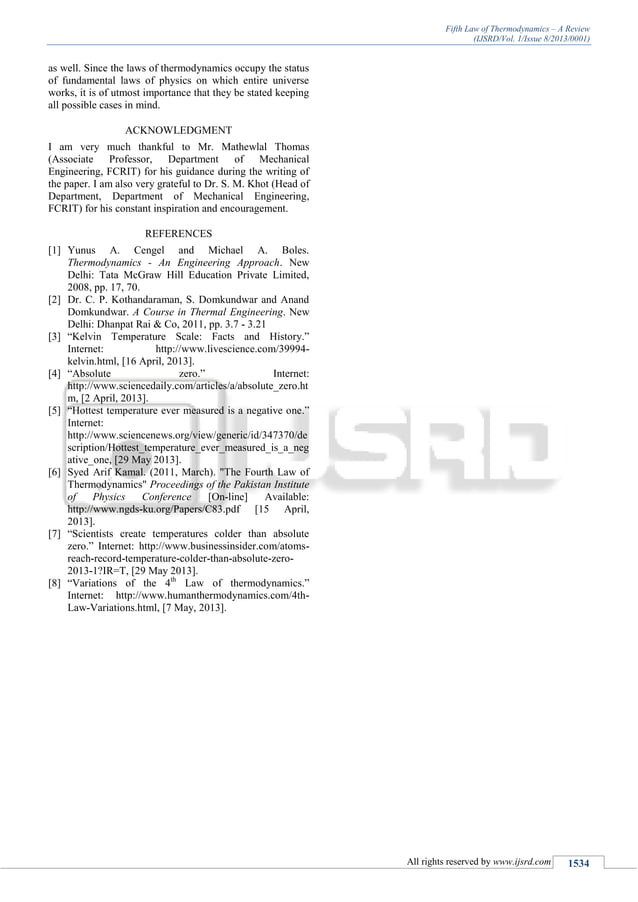 THERMODYNAMICS CHAPTER 5 REVIEW visual data 6