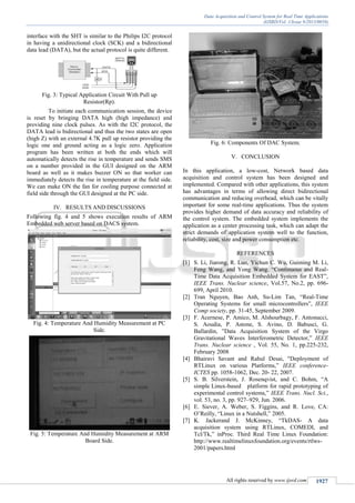 Data Acquisition and Control System for Real Time Applications | PDF