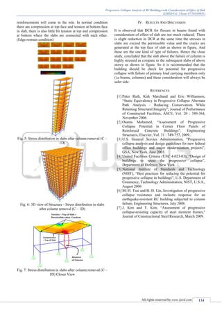 Progressive Collapse Analysis of RC Buildings with consideration of ...