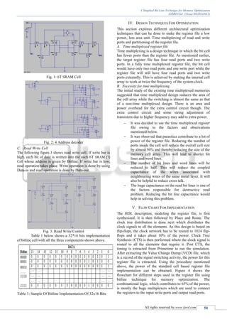 A Simplied Bit-Line Technique for Memory Optimization | PDF