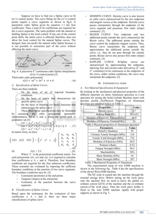 Involute Spline Profile Generation using Wire EDM Process | PDF