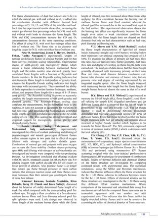 A REVIEW PAPER ON EXPERIMENTAL AND NUMERICAL INVESTIGATION OF ...