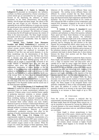 A REVIEW PAPER ON EXPERIMENTAL AND NUMERICAL INVESTIGATION OF ...