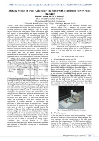 Making model of dual axis solar tracking with Maximum Power Point ...