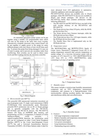 Intelligent Agricultural System with Weather Monitoring | PDF