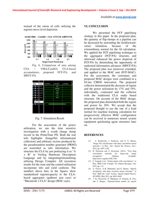 Feed Forward Pipelined Accumulate Unit for the Machine Learning ...