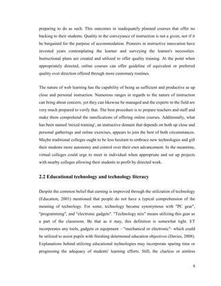 Measuring The Effectiveness Of Educational Technology | PDF