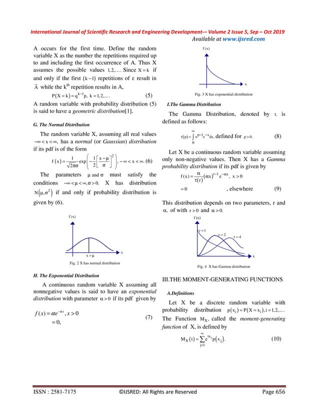 Moment-Generating Functions and Reproductive Properties of ...