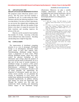A Privacy Preserving Three-Layer Cloud Storage Scheme Based On ...