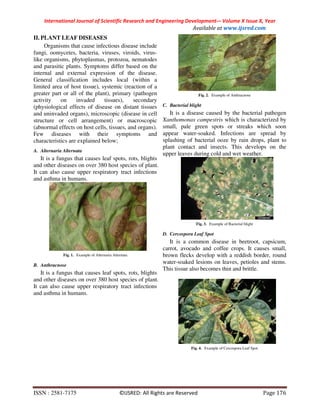 Quantitative and Qualitative Analysis of Plant Leaf Disease | PDF