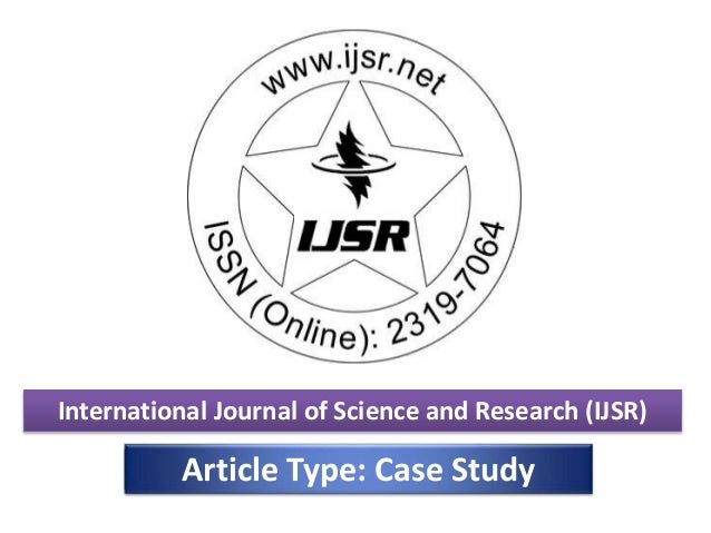 International Journal of Science and Research (IJSR) | Online Researc…