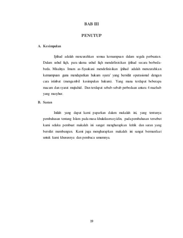 Makalah Ijtihad