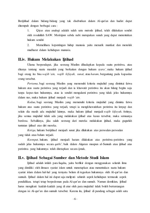 Ijtihad sebagai sumber dan metode study islam (autosaved)