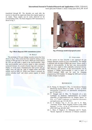 GSM BASED GAS LEAKAGE DETECTION SYSTEM | PDF