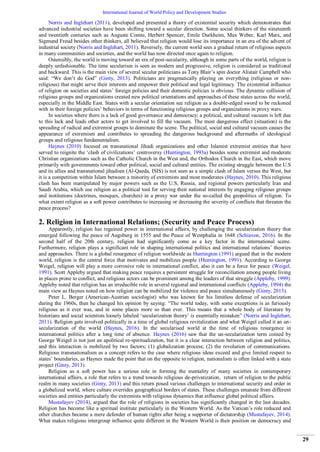 Geopolitics of Religion: How Does Religion Influence International ...