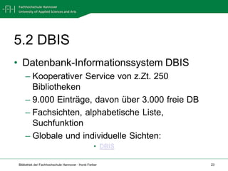 5.2 DBIS 
