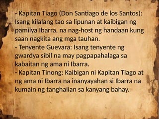 Noli Me Tangere Kabanata 17 