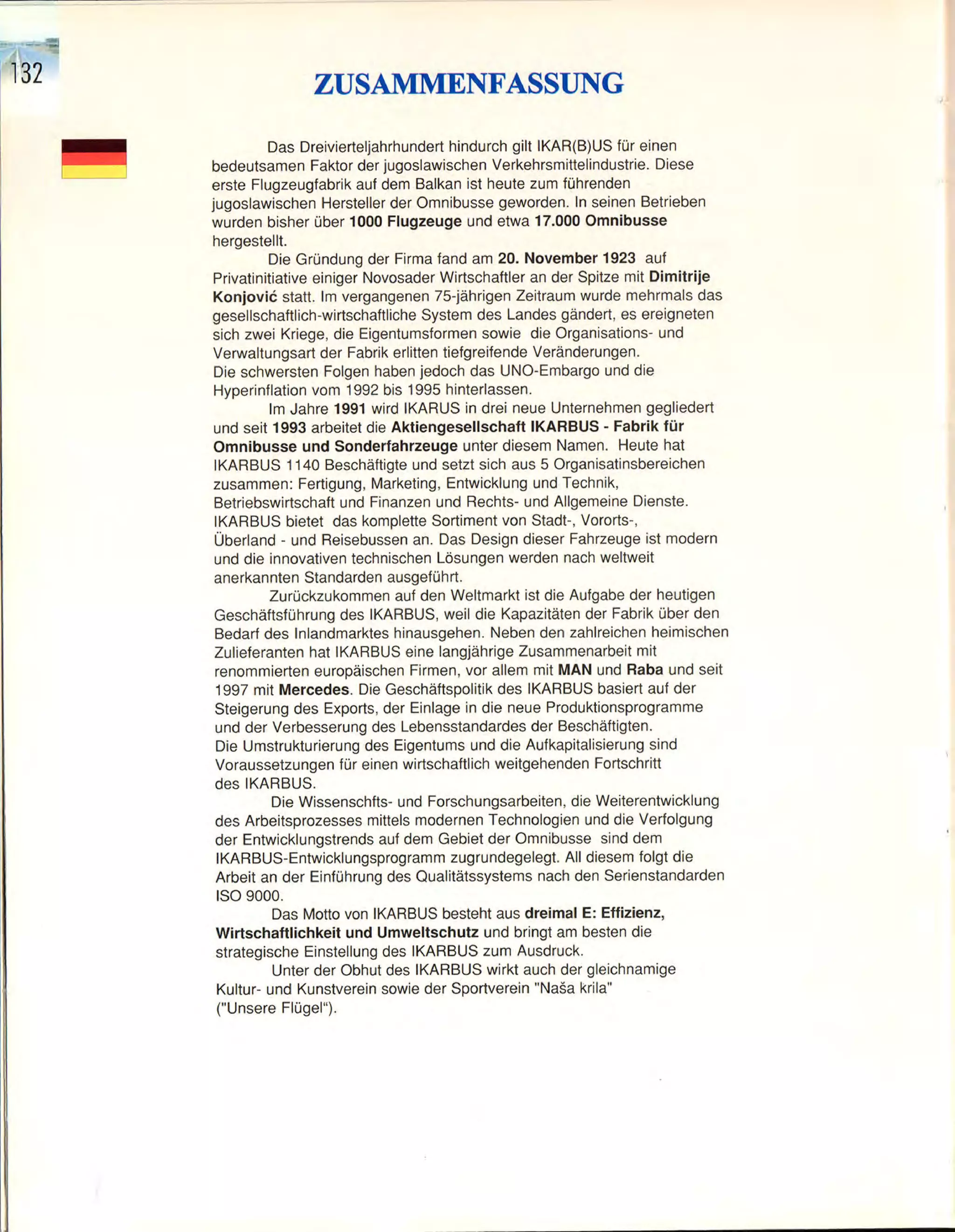 Монографија "Икарус - Икарбус: 1923-1998"