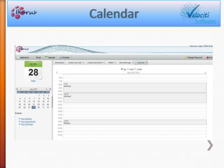 I18N SupportDashboardSupports animated flash chartsE-mailMSExchange