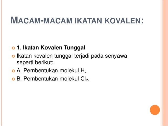 Ikatan kimia